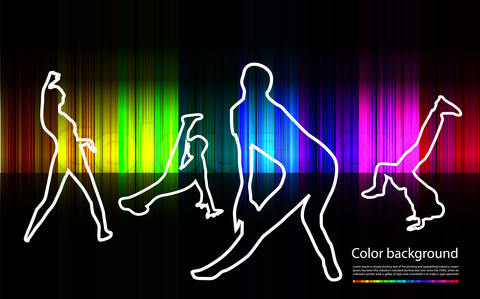 1525342-171122-silhouette-of-dancing-girl-and-man-on-colorful-back